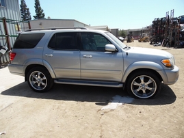2002 TOYOTA SEQUOIA LIMITED SILVER 4.7L AT 2WD Z17716
